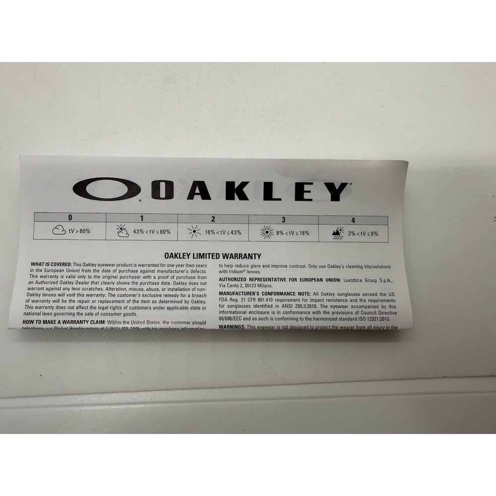 Oakley Proxy Black Sunglasses Proxy 009312-03 54-15 141 Black Frame, Case & Bag - Picture 12 of 16